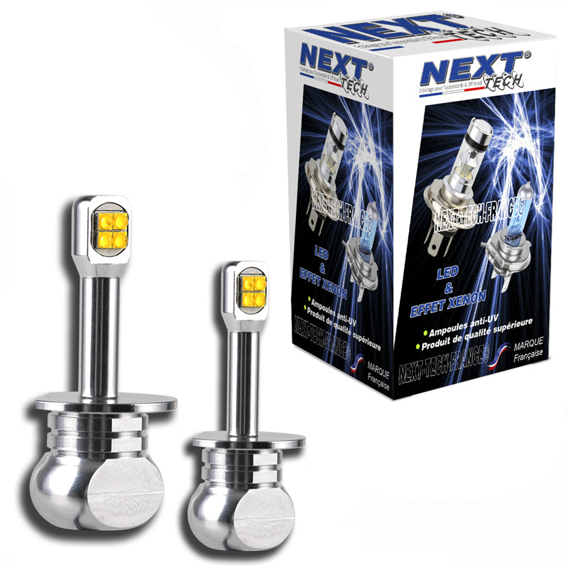 Ampoules LED H1 40W - Puissantes - Blanc de Next Tech Swiss
