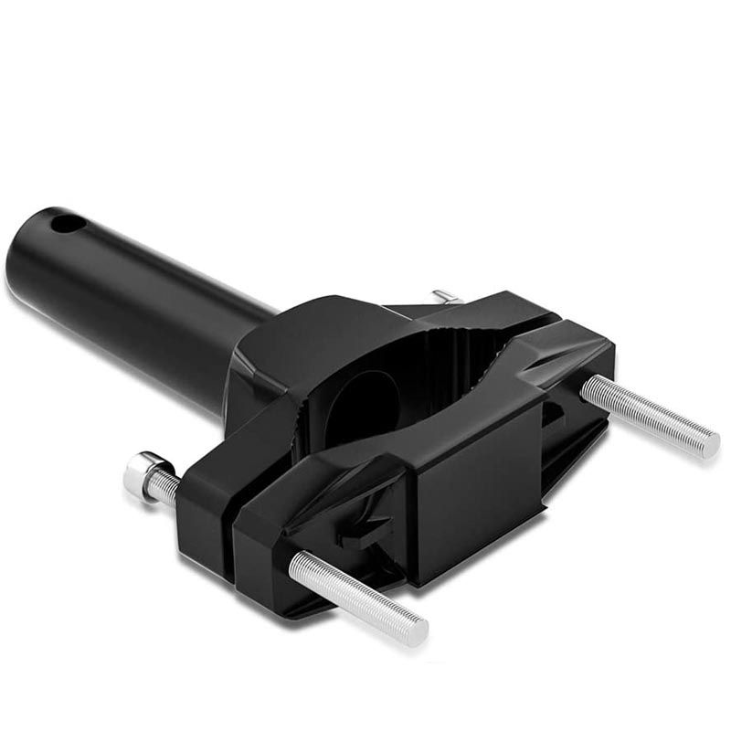 Support pour phare LED moto de type universel noir élégant et robuste de la marque Next Tech Swiss