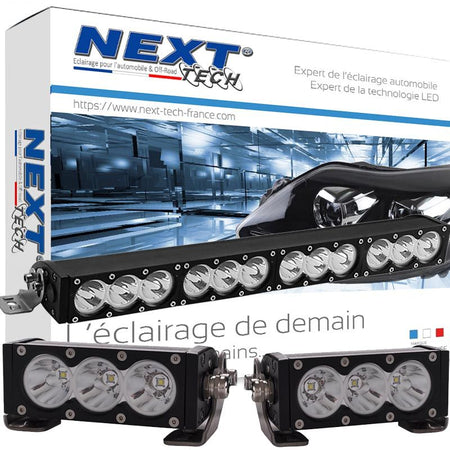 Pack LED 240W pour rallye en compétition FFSA de la marque Next Tech Swiss